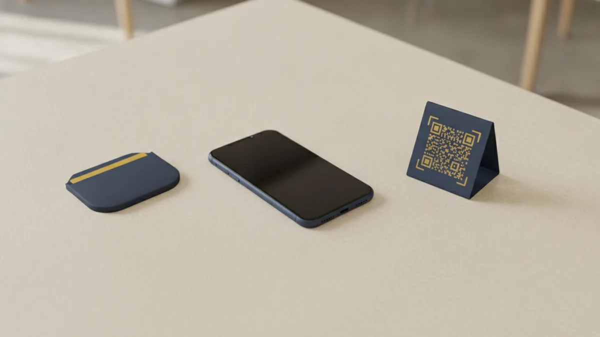 Wallets for tap and scan Everyday payment tools showing tap and scan methods