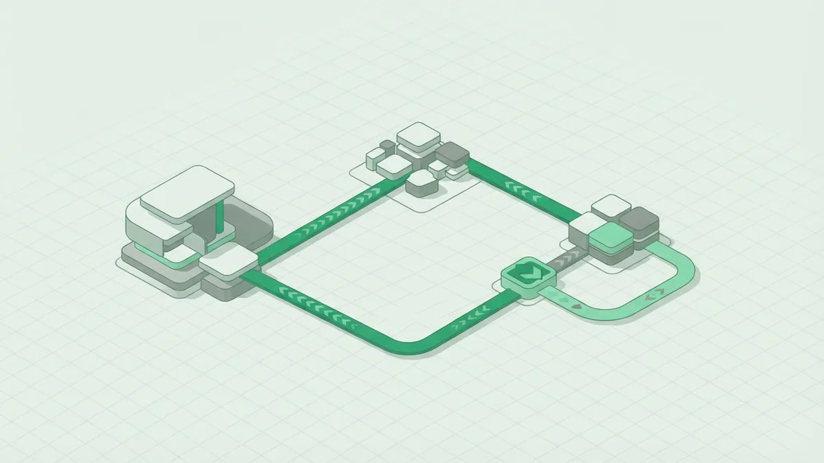 Where card payment funds come from Abstract payment routes show account funds and credit moving through separate paths
