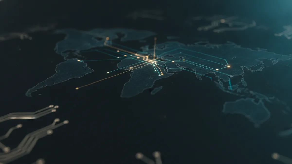 MPGS as the payment connection layer Abstract global payment network suggesting how MPGS connects online payments.