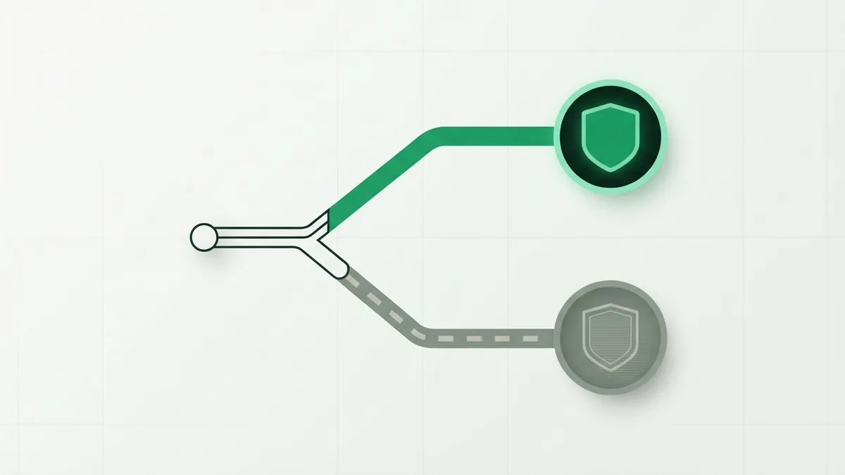 Payment status stages in an abstract flow Abstract branching payment route showing pending and completed transaction stages