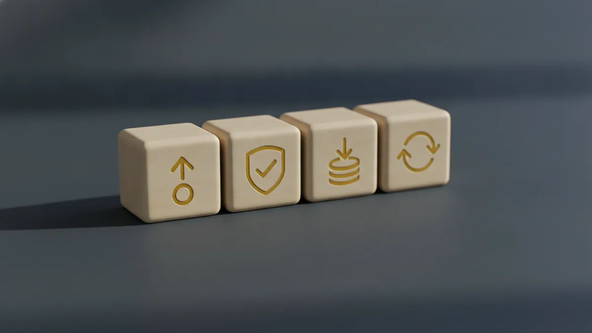 Workflow steps explained A four-step sequence representing initiation, authorization, settlement, and reconciliation.